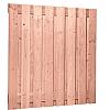 Douglas plankenscherm 17-planks