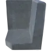 Hoek L-element 50x40x40cm Antraciet