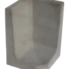 Hoek L-element 60x40x40x8cm Grijs