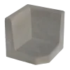 Hoek L-element 40x40x40cm Grijs