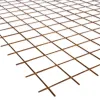 Bouwstaalmat 2x3m 0,5x10x10 Roest