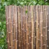 Bamboemat Black 180x180cm