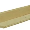 Vuren Dakbeschot Geschaafd 1,7x9,5x420cm Groen Geïmpregneerd
