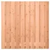 Tuinscherm Alphen Douglas 21-planks 16x140mm 180x180cm RVS Geschroefd