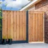 Tuinscherm Alphen Douglas 21-planks 16x140mm 180x180cm RVS Geschroefd