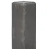 Betonpoer met verstelbare steun 18x18x50cm Antraciet, draadeind M20