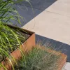 Flexline Borderrand Cortenstaal 24cm lengte 216cm incl. 5 grondnagels en verbindingsset