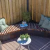 Flexline Borderrand Cortenstaal 40cm lengte 216cm incl. 5 grondnagels en verbindingsset