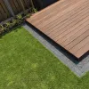 Bangkirai Vlonderplank 25x145mm glad/grof Premium 396cm