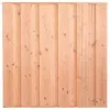 Tuinscherm Doorn Douglas 11-planks 18x200mm 180x180cm RVS Geschroefd