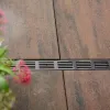 ACO Hexa Slim-Line Aluminium 100cm
