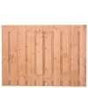 Tuinscherm Alphen Douglas 21-planks 16x140mm 130x180cm RVS Geschroefd