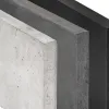 Betonplaat Glad 184x24x3,5cm Antraciet ongecoat