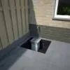 Hydroblob infiltratieput met verzinkt rooster