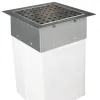 Hydroblob infiltratieput met verzinkt rooster