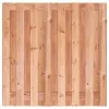RCW Tuinscherm Motala 17-planks 16x140mm 180x180cm RVS Geschroefd