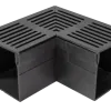RSSD Goot Mini Hoekgoot 90 Graden 65 mm Zwart