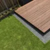 Bangkirai Vlonderplank 21x145mm fijn/grof Basic 244cm