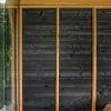 Zweeds Rabat NE Vuren 1,1/2,2x19,5x300cm Zwart 2x Gespoten