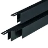Krimp/Uitzet maskeer U-profiel zwart gecoat 31,5mm Reest