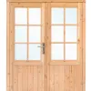 Douglas deur Dubbele deur B1596xH2001mm sponningmaat