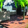 Bangkirai Vlonderplank 21x145mm glad/grof Premium 335cm