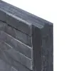 Beton-motiefplaat Schie antraciet H36xD4,8xL184cm leisteen