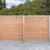 Blokhutprofiel Lariks/Douglas 2,8x14,5x180cm Geschaafd + Gedroogd