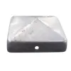 Paalornament piramide 71x71mm Verzinkt