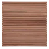 Keruing Scherm 50 180x180cm Premium