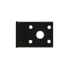Hoekanker 50x50x35mm zwart TXT p/stuk