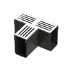 RSSD T-goot Grijs / Aluminium 100x6,5x10cm