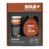 SOLA Slaglijnmolen+poeder CLKS Set Rood