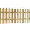 Grenen recht hek 190x60 cm Reliëf