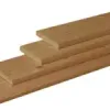 Geschaafde plank douglas 180x14x1,6 cm Groen geïmpregneerd