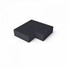 Schellevis Oudhollands TRAP HOEKSTUK 90° (37/15) BUITEN CARBON 60X60 CM