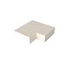 Schellevis Oudhollands TRAP HOEKSTUK 90° (37/15) BUITEN CREME 60X60 CM
