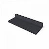 Schellevis Oudhollands TRAPTREDE L-VORM 100X40X15 CM CARBON
