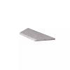 Schellevis Oudhollands ZWEMBADRAND HOEK LINKS (100/60X40X5 CM) GRIJS