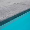 Schellevis Oudhollands ZWEMBADRAND HOEK LINKS (100/60X40X5 CM) CARBON