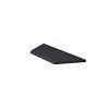 Schellevis Oudhollands ZWEMBADRAND HOEK LINKS (100/60X40X5 CM) CARBON