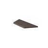 Schellevis Oudhollands ZWEMBADRAND HOEK LINKS (100/60X40X5 CM) TAUPE