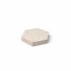 Schellevis Oudhollands 6-kant tegel 37,5x37,5x7 cm Crème