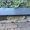 Basalt Afdekplaat 20x100x3cm Gezoet