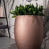 Grigio Metallic Tall Balloon 40 - Bronze - Plantruimte Ø29