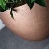 Grigio Metallic Tall Balloon 40 - Bronze - Plantruimte Ø29