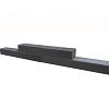 Patioblok Antraciet 60x12x10cm strak