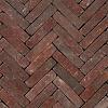 Palace UWF60 Getrommeld bezand paars rood