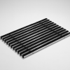 Mat schoonl 60x40x2 CM alum tapijt antra