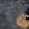 H2O longstone 31,5x10,5x7 cm nero/grey